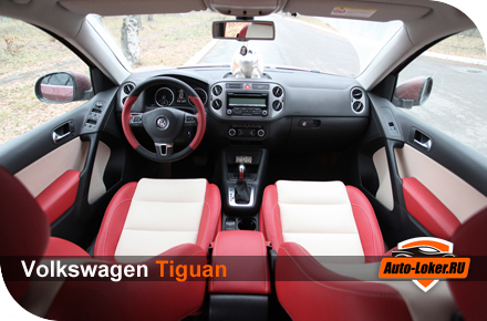 Перетяжка салона VW Tiguan