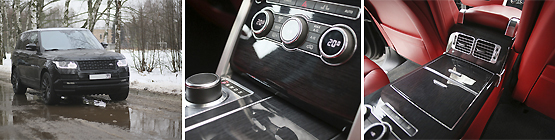 Аквапринт салона  Range Rover 4 Автобиография