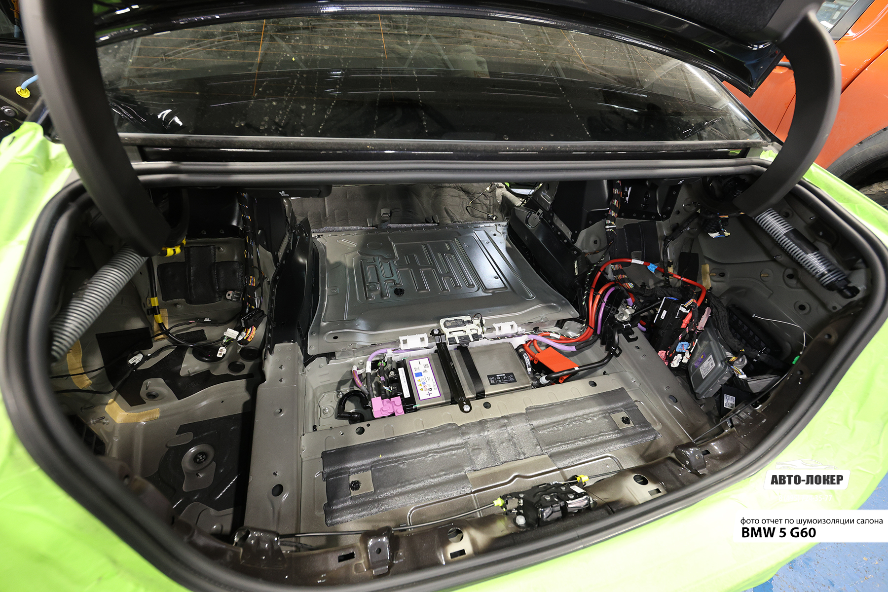 Шумоизоляция BMW 5 G60