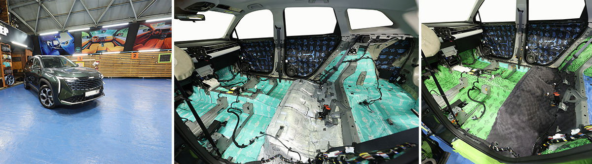 Шумоизоляция Geely Atlas II