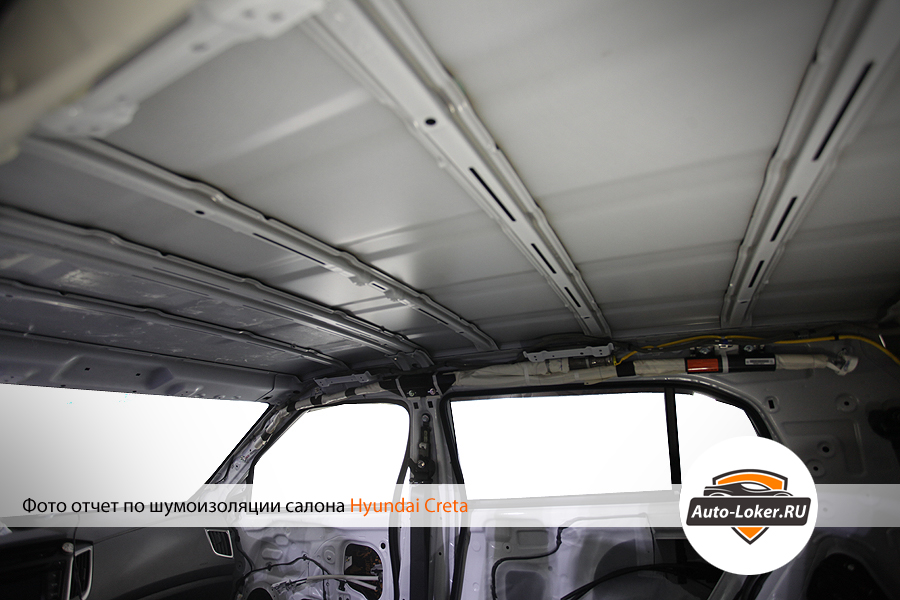  Шумоизоляция Hyundai Creta