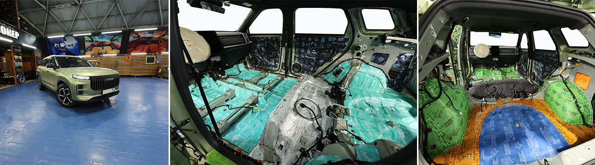 Шумоизоляция Jaecoo J7