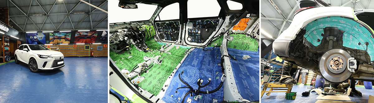 Шумоизоляция Lexus NX