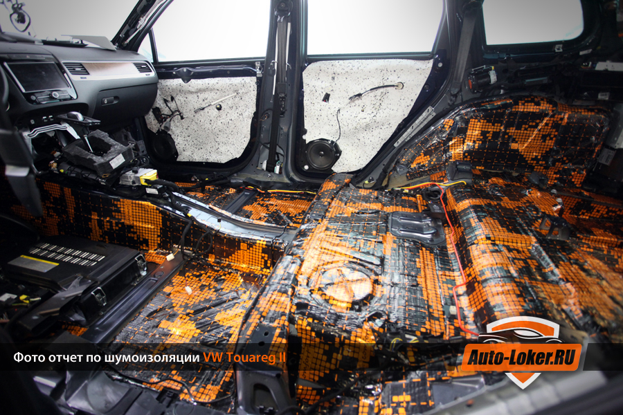  Шумоизоляция Volkswagen Touareg