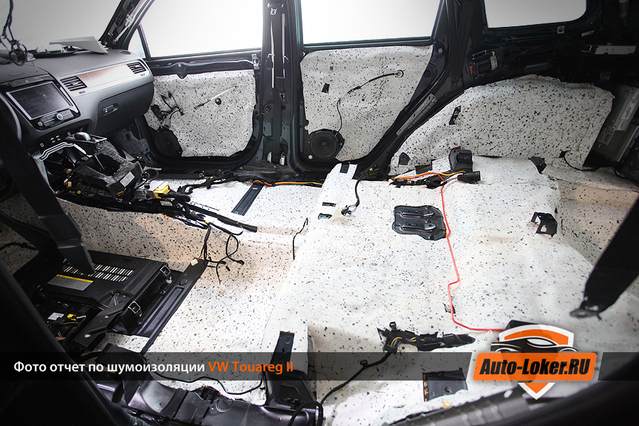  Шумоизоляция Volkswagen Touareg