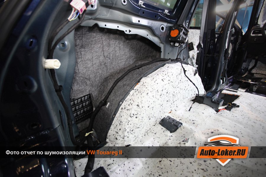  Шумоизоляция Volkswagen Touareg