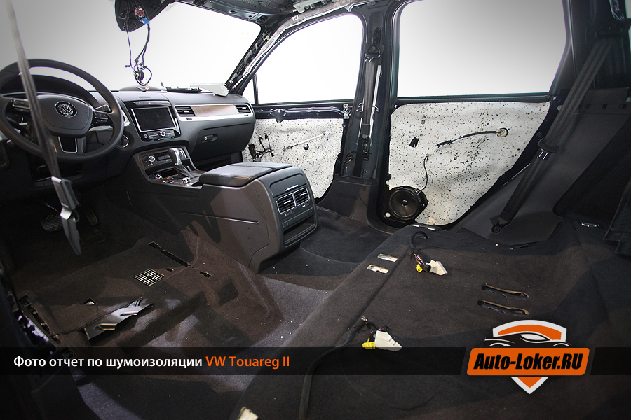  Шумоизоляция Volkswagen Touareg