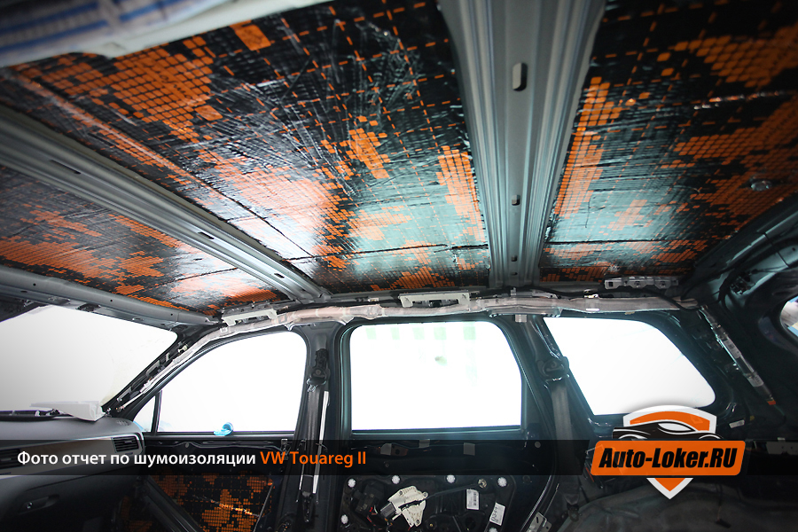  Шумоизоляция Volkswagen Touareg