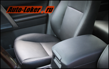 Пошив кожаного салона Toyota LC Prado 150