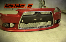 В продаже рестайлинговые бампера Mitsubishi Lancer X с 2011 г.в.