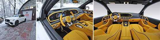 GLE 63s AMG на желтом GLE 63s AMG на желтом