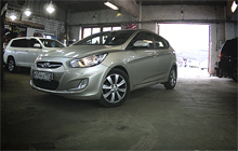 Обновился фото отчет по шумоизоляции Hyundai Solaris.