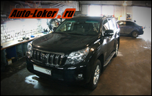 Фото отчет по шумоизоляции Toyota Land Cruiser Prado 150