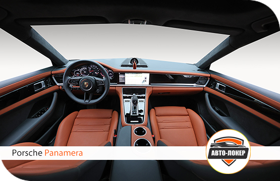 Перетяжка салона кожей Porsche Panamera