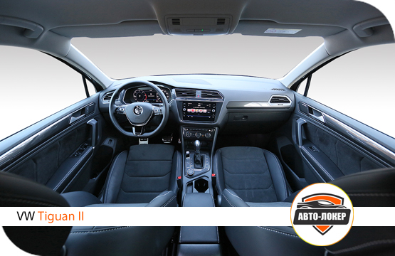 Перетяжка салона Tiguan кожей и алькантарой Перетяжка салона Tiguan кожей и алькантарой